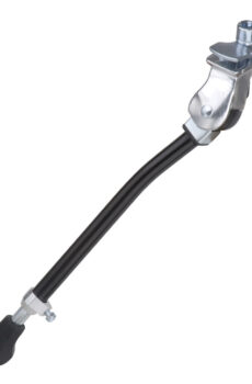 Stojánek PRO-T středový stavitelný Al šroub 50mm s protikusem černý 20"-28"