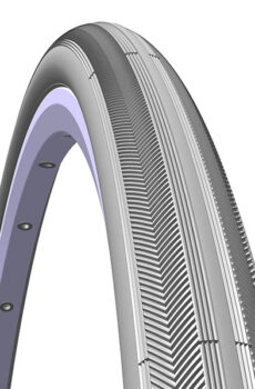 Plášť RUBENA RIB New 24x1-3/8x1 1/4 (32-540) šedý